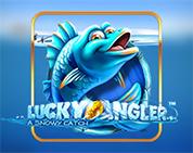 Lucky Angler: A Snowy Catch